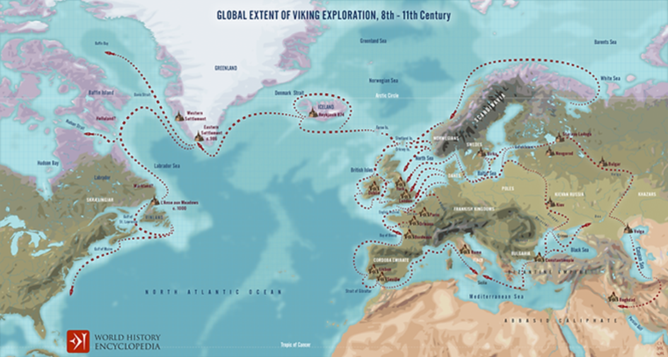 Vikinglerin Amerika'yı keşfi